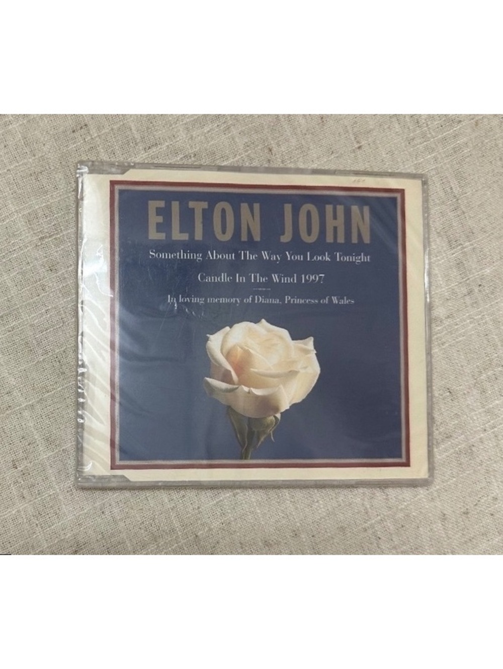 Sealed Elton John Candle in the Wind 1997 Princess Diana Tribute CD